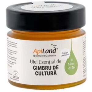 Miere de Tei cu Ulei Esential de Cimbru 250g