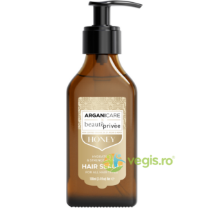 Ser Hidratant si Fortifiant pentru Par cu Ulei de Argan si Miere Honey 100ml