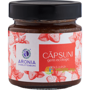 Gem de Capsuni fara Zahar Ecologic/Bio 200g