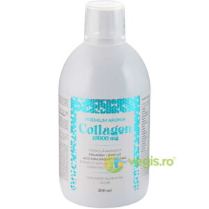 Aronia Colagen 10.000mg (Formula Avansata pentru Piele, Par si Unghii Sanatoase) 500ml