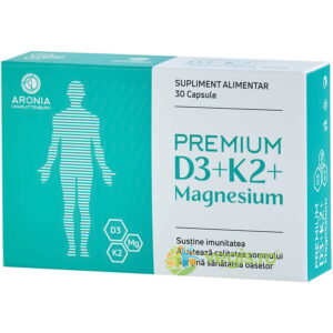 D3+K2+Magnesium (Imunitate, Somn, Oase) 30cps