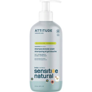 Sampon si Gel de Dus 2in1 pentru Bebelusi Sensitive Skin Baby Natural 473ml