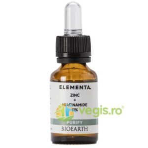 Ser cu Niacinamide 11% si Zinc Beauty Booster Elementa 15ml