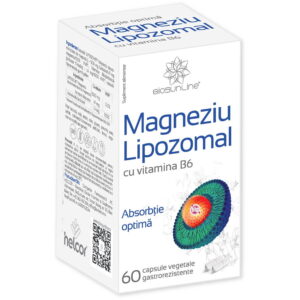 Magneziu Lipozomal 60cps vegetale gastrorezistente