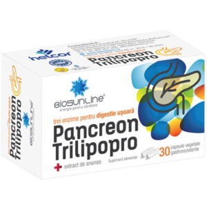 Pancreon Trilipopro 30cps gastrorezistente