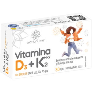 Vitamina D3+K2 30cpr