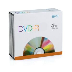 Blank DVD-R SPACER 25PACK; 4.7GB; 16X; bulk