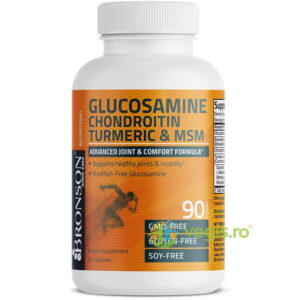 Glucozamina Chondroitin Turmeric & MSM 90cps