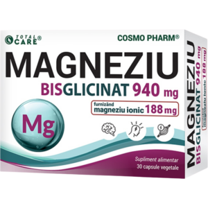 Magneziu Bisglicinat 940mg 30cps