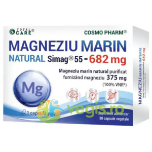 Magneziu Marin Natural Simag®55 682mg 30cps