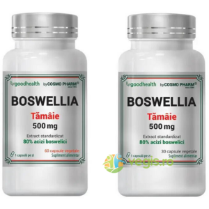 Pachet Boswellia Serrata (Tamaie) 500mg 60cps + 30cps