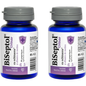 Pachet BiSeptol Urinar cu Albastru de Metilen 30cpr + 30cpr
