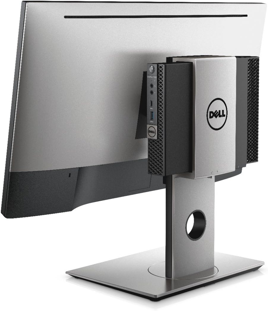 Calculator All in One, Dell OptiPlex 3080 Micro, Monitor 22 inch LED IPS Dell P2219H, Black&Silver, 1920 by 1080; Fara Procesor; 16 GB DDR4; 1 TB SSD M.2 NVMe NOU; Fara Windows; 3 Ani Garantie, Premium, Refurbished