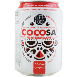 Apa de Cocos Naturala cu Pepene Rosu fara Zahar 330ml