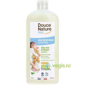Sampon si Gel de Dus Bio Ultradelicat pentru Bebelusi 1L