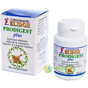Prodigest Plus (Stimularea Digestiei si a Functiei Hepatice) 40cpr
