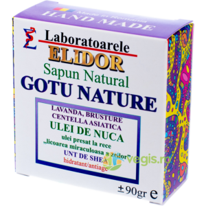 Sapun Hidratant si Anti-Age cu Ulei de Nuca si Unt de Shea Gotu Nature 90g
