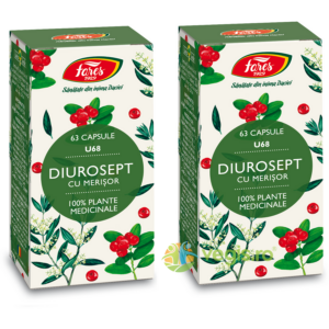 Pachet Diurosept cu Merisor (U68) 63cps+63cps