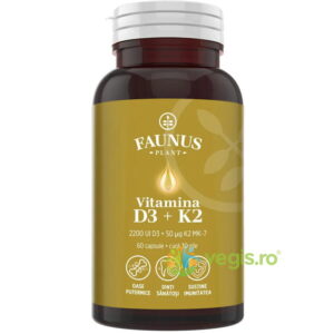 Vitamina D3 + K2 60cps
