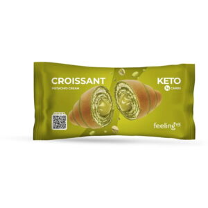 Croissant Proteic cu Fistic Low-Carb fara Zahar Adaugat 50g