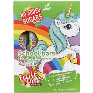 Baton din Fructe cu Capsuni fara Zahar Adaugat Unicorn 4x20g