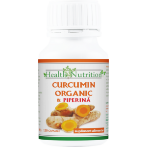Curcumin Organic + Piperina 120cps