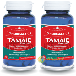 Pachet Tamaie (Boswellia Serrata) 60cps+60cps (50% reducere la al doilea produs)