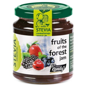 Gem de Fructe de Padure cu Stevie fara Zahar Adaugat 370g
