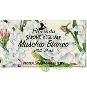 Sapun Vegetal Florinda cu Parfum de Mosc Alb 100g