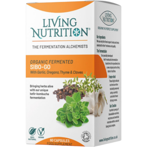 Fermented SIBO-GO 700mg cu Oregano, Usturoi si Cimbru 60cps