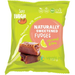 Caramele cu Aroma de Caramel si Lime fara Gluten Ecologice/Bio 150g