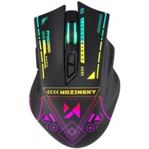 Mouse Gaming WOZINSKY; model: WMGB-3200; NEGRU; WIRELESS