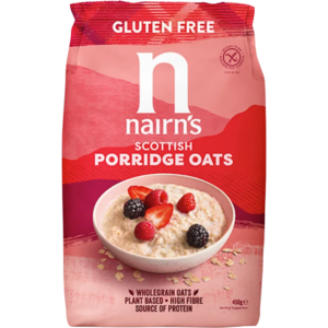 Fulgi de Ovaz Integral fara Gluten (Porridge) 450g