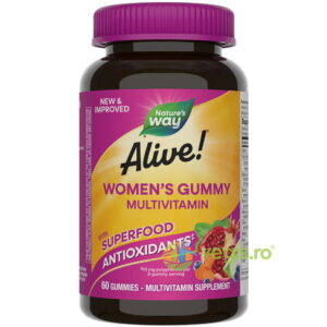 Alive Women’s Gummy Multivitamin 60 jeleuri Secom,