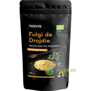 Fulgi de Drojdie Uscata Inactiva Ecologici/Bio 100g