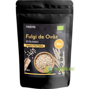 Fulgi de Ovaz Mari Ecologici/Bio 250g