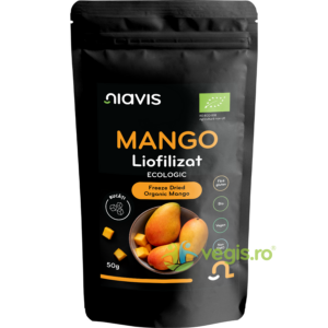 Mango Liofilizat Bucati Ecologic/Bio 50g