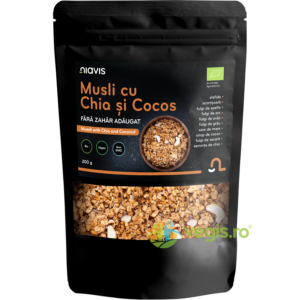 Musli cu Chia si Cocos Ecologic/Bio 200g