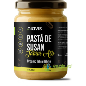 Pasta de Susan Tahini Alb fara Gluten Ecologica/Bio 500g