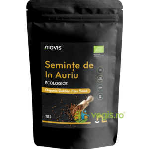 Seminte de In Auriu Ecologice/Bio 250g