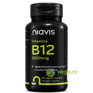 Vitamina B12 1000mcg 60cps