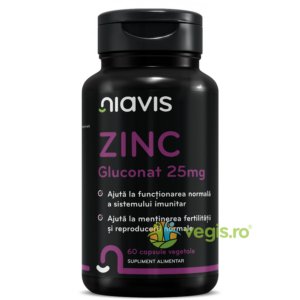 Zinc Gluconat 25mg 60cps