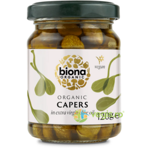 Capere in Ulei de Masline Extravirgin Ecologice/Bio 120g