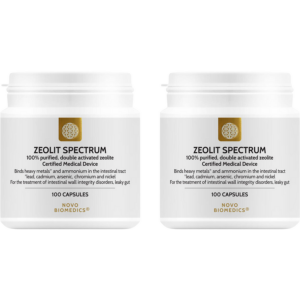 Pachet Zeolit Spectrum (Uz Intern) 100cps vegetale + 100cps vegetale