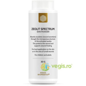 Zeolit Spectrum Pudra Uz Extern pentru Ingrijirea Pielii 30g