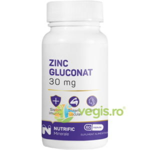 Zinc Gluconat 30mg 60cps