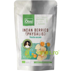 Incan Berries (Physalis) Fructe Uscate Ecologice/Bio 125g