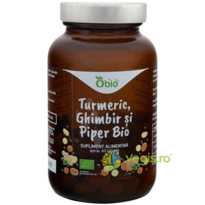 Turmeric, Ghimbir si Piper Ecologic/Bio 60tb