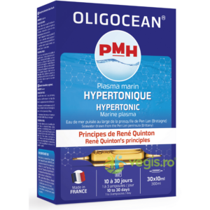 Plasma Marina Hipertonic Oligocean – Metoda Rene Quinton 30 fiole x 10ml, Laboratoires Super Diet