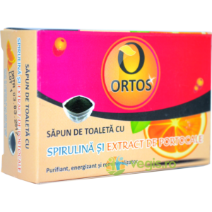 Sapun Cu Spirulina Si Portocale 100g